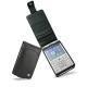 Nokia E61 - E62  leather case - Noir ( Nappa - Black ) 