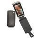 Capa em pele Sony Ericsson Vivaz  - Noir ( Nappa - Black ) 