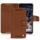 Housse cuir Google Pixel 2 - Marron ( Nappa - Pantone 1615C ) 