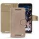 Housse cuir Google Pixel 2 - Taupe vintage ( Pantone 7530C ) 