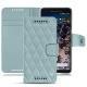 Housse cuir Google Pixel 2 - Bleu ciel - Couture ( Nappa - Pantone 277C ) 
