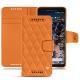 Lederschutzhülle Google Pixel 2 - Orange - Couture ( Nappa - Pantone 1495U ) 