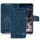 レザーケース Google Pixel 2 - Blu mediterran - Couture