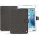 Apple iPad 9.7" (2017) leather case - Anthracite - Couture ( Pantone 424C ) 