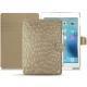 Apple iPad 9.7" (2017) leather case - Autruche desert