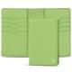 Bolsa em pele para passaporte - 8 cartões de crédito - Vert olive ( Nappa - Pantone 578U ) 