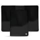 Custodia in cuoio per passaporto - Onyx ( Black ) 