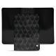 Bolsa em pele para passaporte - Onyx - Couture