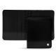 Lederetui für Visiten- und Kreditkarten - 6 Karten - Onyx ( Black ) 