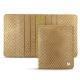 革製名刺入れ - 6 枚 - Serpent sabbia