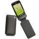 Custodia in pelle LG GD510 Pop  - Noir ( Nappa - Black ) 