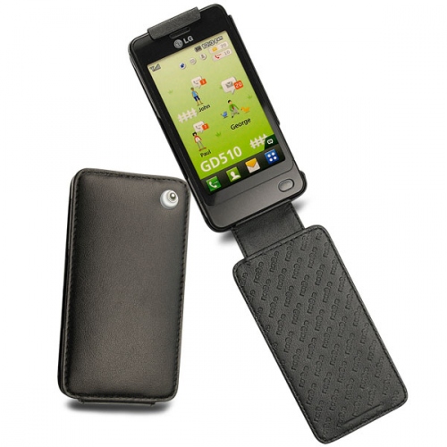 Custodia in pelle LG GD510 Pop 