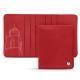 Etui cartes de visite - 6 cartes - Rouge troupelenc
