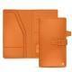 Reise-Aktenmappe - Leder - Orange ( Nappa - Pantone 1495U ) 