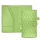 Cartera de viaje en piel - Vert olive - Couture ( Nappa - Pantone 578U ) 