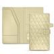 Leather travel wallet - Beige - Couture ( Nappa - Pantone 7502C ) 