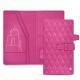 Leather travel wallet - Rose BB - Couture
