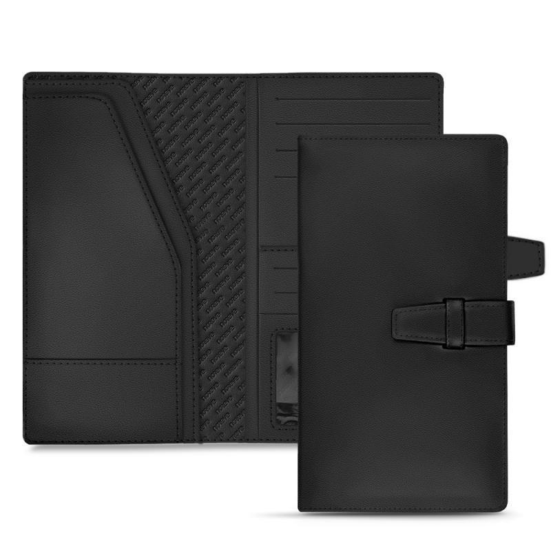 Reise-Aktenmappe - Leder - Noir PU