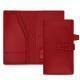 Leather travel wallet - Rouge PU