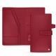 トラベル書類ホルダー -  レザー製 - Rouge passion