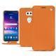 Lederschutzhülle LG V30 - Orange ( Nappa - Pantone 1495U ) 