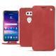 Funda de piel LG V30 - Cerise vintage ( Pantone 185C ) 