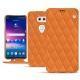 가죽 커버 LG V30 - Orange - Couture ( Nappa - Pantone 1495U ) 