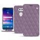 가죽 커버 LG V30 - Lilas - Couture ( Nappa - Pantone 2645U ) 