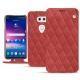 가죽 커버 LG V30 - Cerise vintage - Couture
