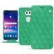 LG V30 leather case - Menthe vintage - Couture