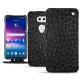 가죽 커버 LG V30 - Autruche nero