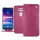 Funda de piel LG V30 - Serpent ciclamino