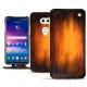 LG V30 leather case - Fauve Patine