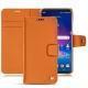 LG V30 leather case - Orange ( Nappa - Pantone 1495U ) 