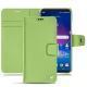 LG V30 leather case - Vert olive ( Nappa - Pantone 578U ) 