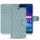 Funda de piel LG V30 - Bleu ciel - Couture ( Nappa - Pantone 277C ) 
