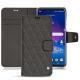 Custodia in pelle LG V30 - Anthracite - Couture ( Pantone 424C ) 