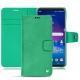 LG V30 leather case - Menthe vintage ( Pantone 562C ) 