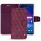 LG V30 leather case - Prune vintage - Couture
