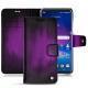 LG V30 leather case - Violet Patine