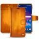 LG V30 leather case - Orange Patine