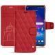 Capa em pele LG V30 - Rouge troupelenc - Couture