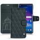 Funda de piel LG V30 - Blu marino - Couture