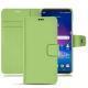 가죽 커버 LG V30 - Vert olive PU