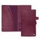 旅行证件持有人 - 皮革 - Prune vintage ( Pantone 512C ) 