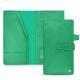 Pasta para documentos de viagem - pele - Menthe vintage ( Pantone 562C ) 