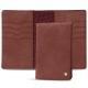 Custodia in cuoio per passaporto - 8 carte di credito - Passion vintage ( Glutton - Red ) 