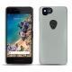 Coque cuir Google Pixel 2 - Gris ( Nappa - Pantone W428C ) 