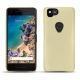 Google Pixel 2 leather cover - Noir ( Nappa - Black ) 