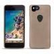 Capa em pele Google Pixel 2 - Noir ( Nappa - Black ) 